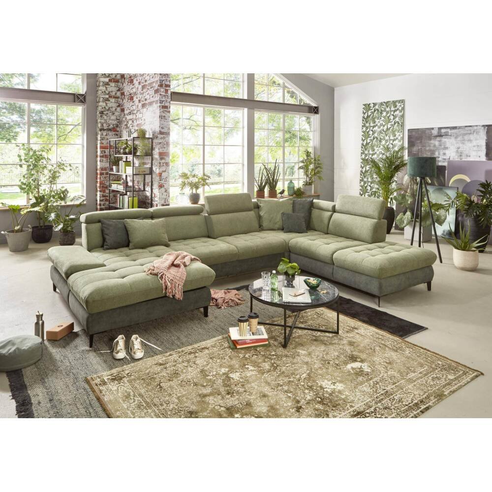 kampinė sofa Carolina – modulinė multifunkcinė sofa
