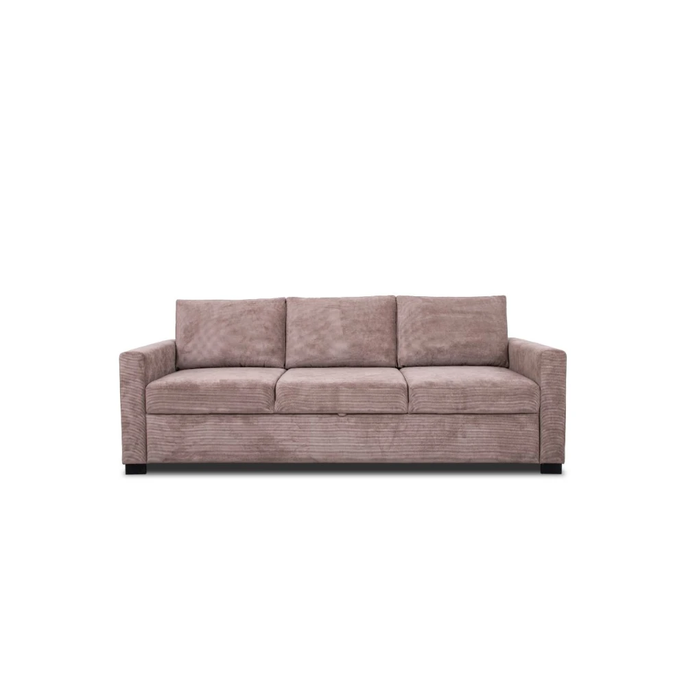 Sofa Nova – klasikinio dizaino sofa su miego funkcija, tinkama įvairiems interjero stiliams