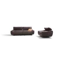 Rocky sofa – modulinė sofa su metaliniu pagrindu ir plunksnų užpildu
