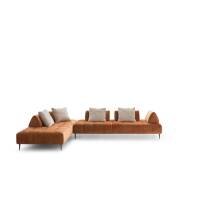 Modulinė sofa Bowie su dygsniuotu dizainu, aukštomis kojelėmis ir stumdomais atlošais – kolekcija Bubble