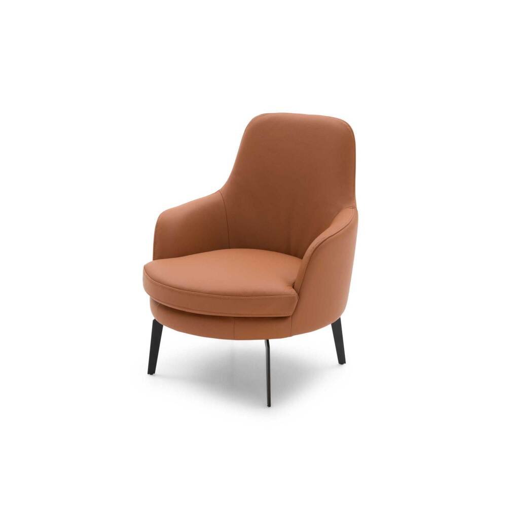 fotelis Air – modernus minimalistinis fotelis su aukštu atlošu