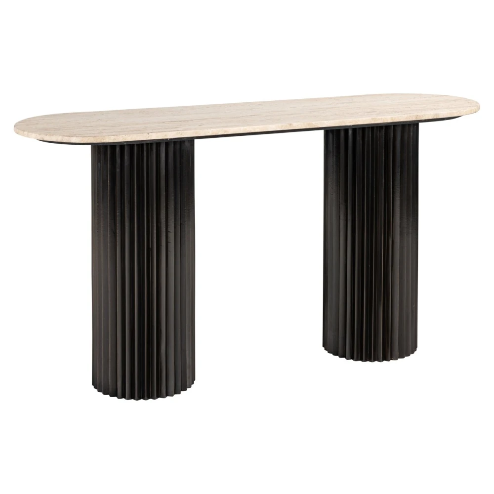 Console Hampton dark brown