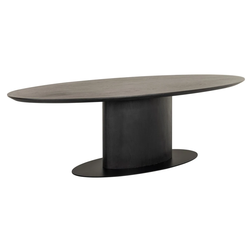 Dining table Gordon dark coffee 300