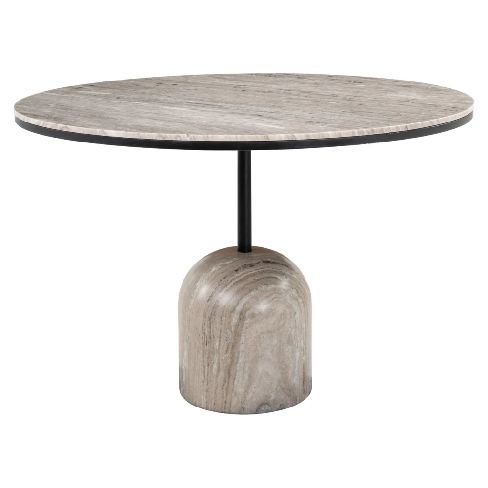 Dining table Duncan sand 120Ø